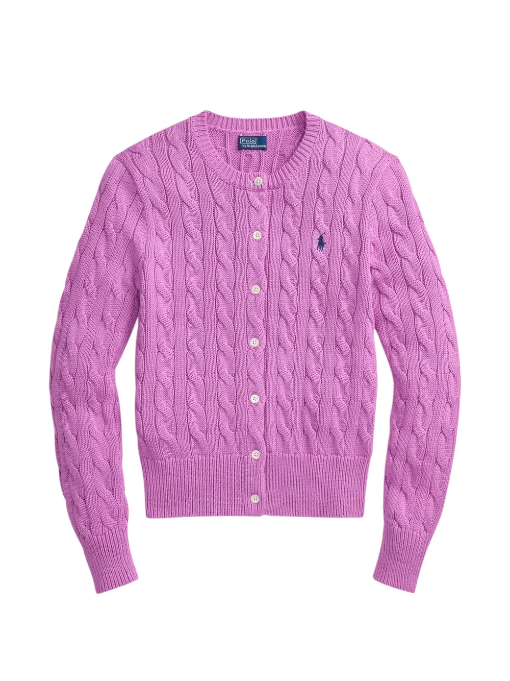 Polo Ralph Lauren cable-knit cardigan - Violett