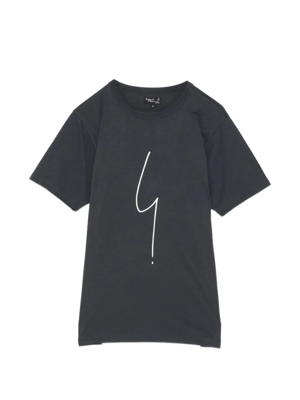 agnès b. SHORT SLEEVES IRONY T-SHIRT