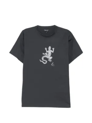 Stüssy dragon-embellished T-Shirt | Black | FARFETCH