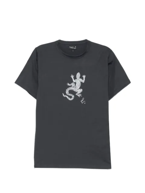 agnès b.  graphic-print round neck T-shirt