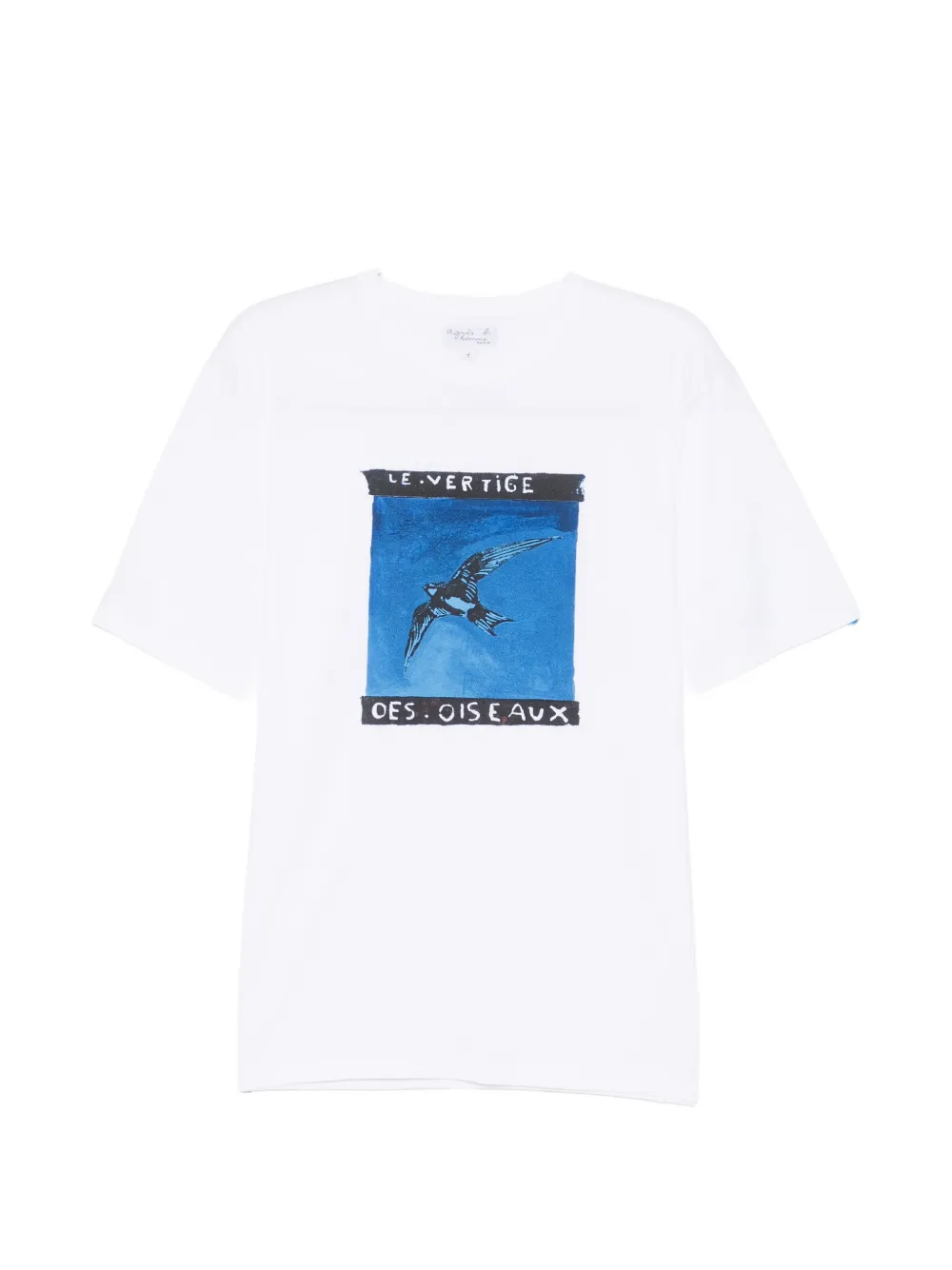 Agnès B. Graphic-print T-shirt In White