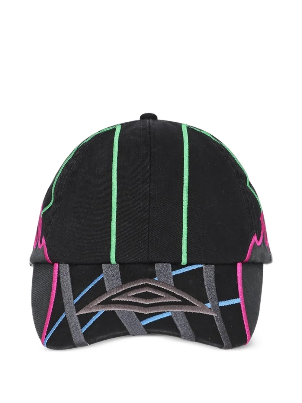 UMBRO x Slam Jam graphic goalkeeper cap - Nero