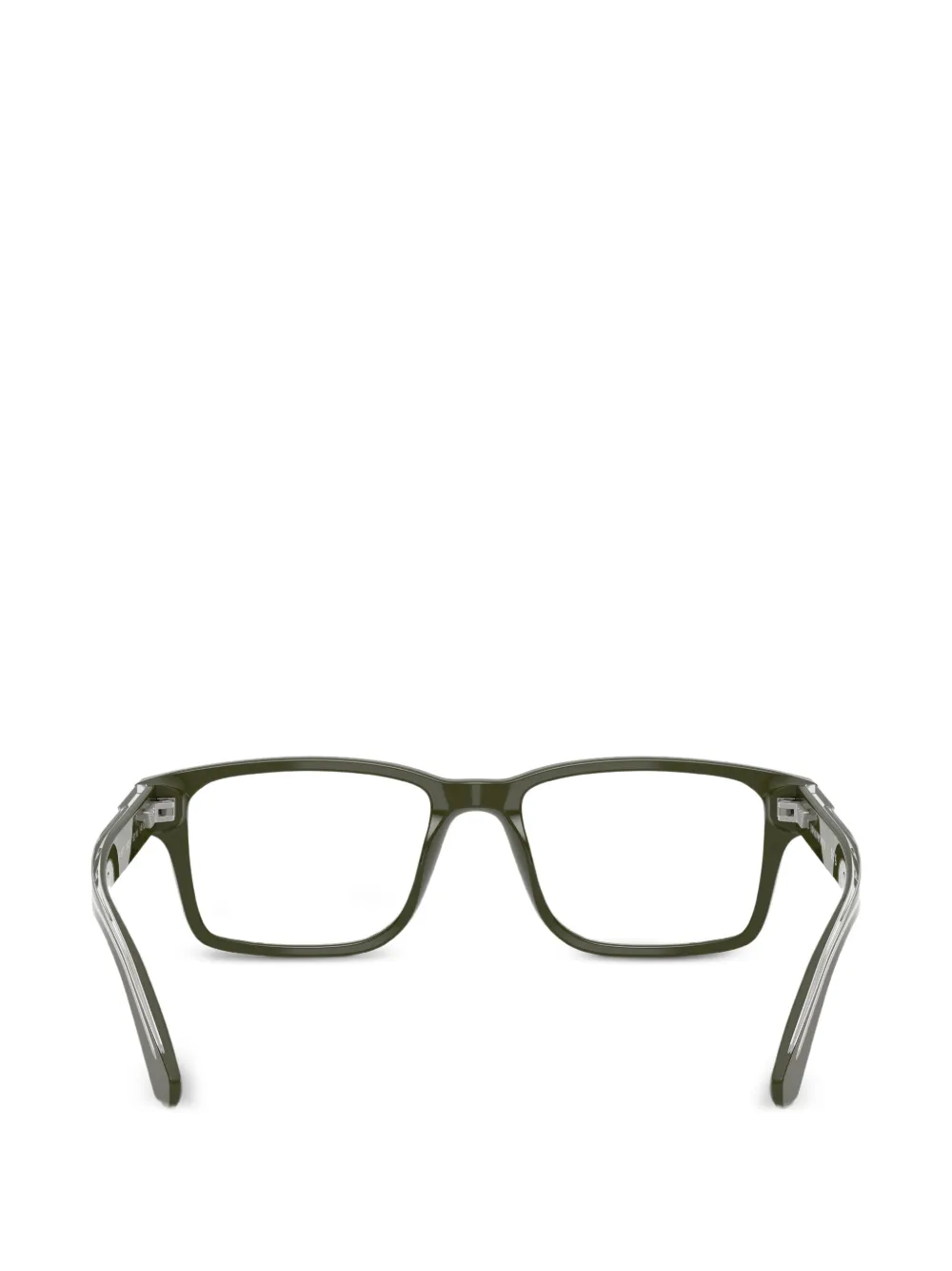 Emporio Armani Bril met rechthoekig montuur Groen
