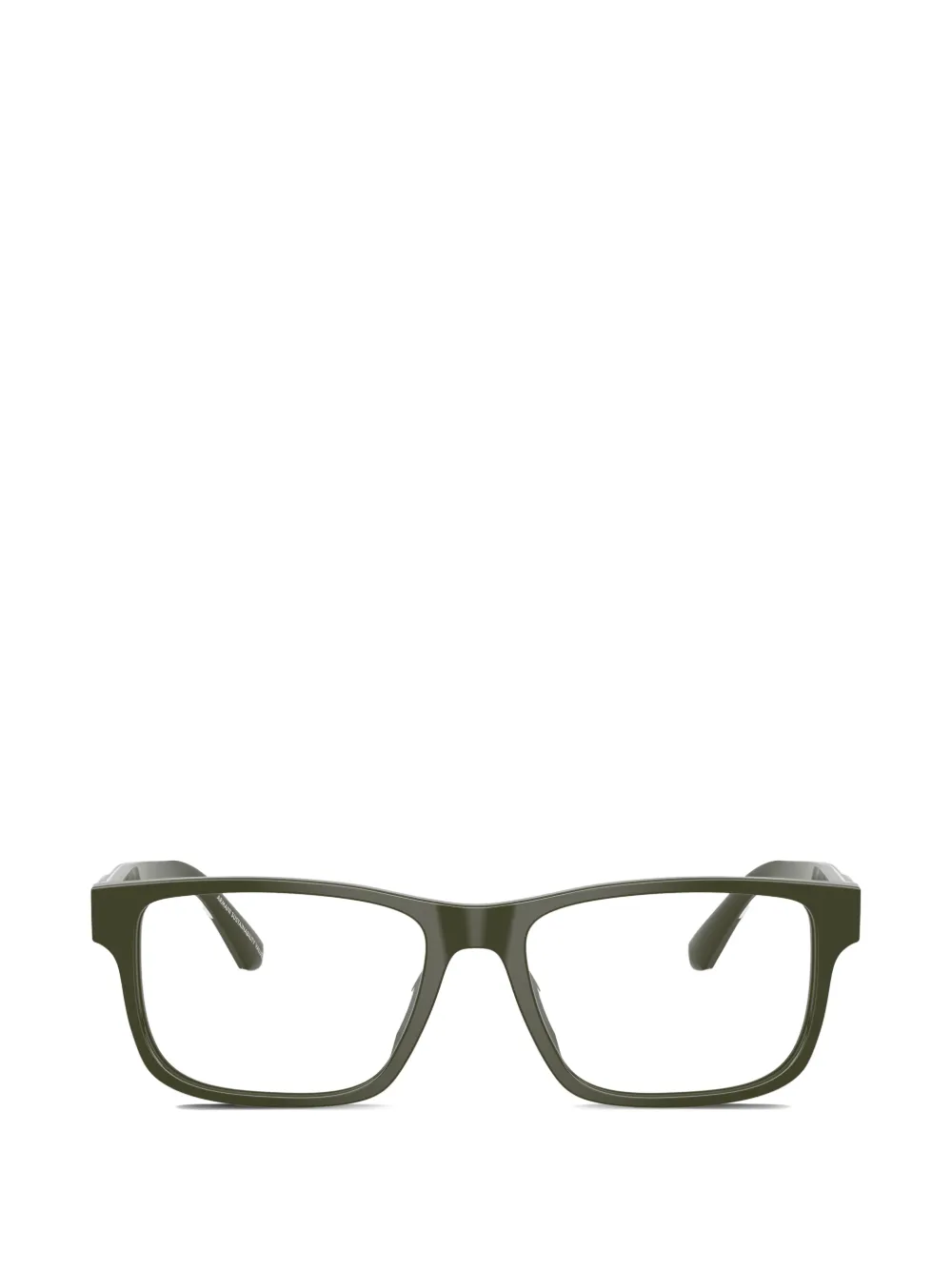 Emporio Armani square-frame glasses - Verde