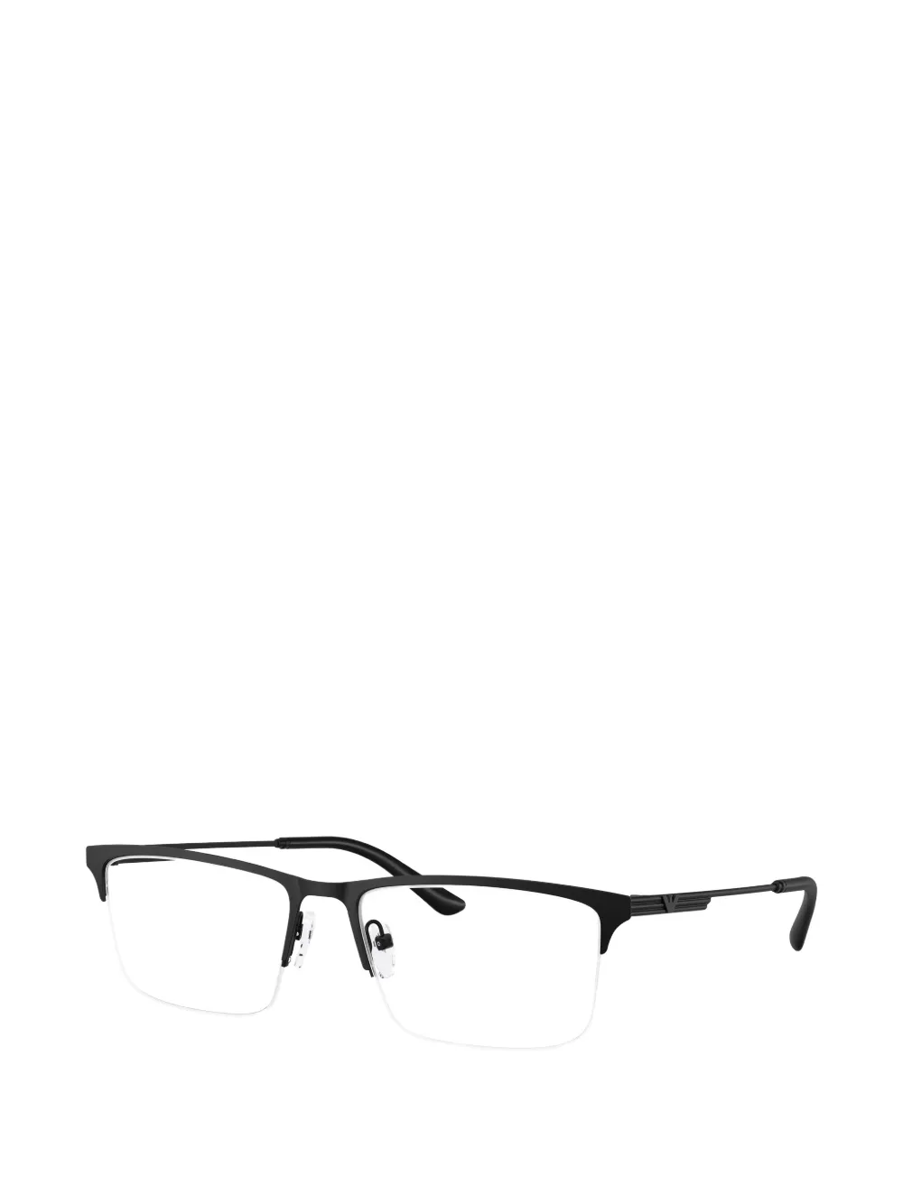 Emporio Armani Bril met brug Zwart