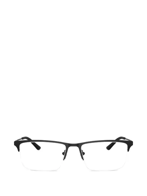 Emporio Armani browline glasses