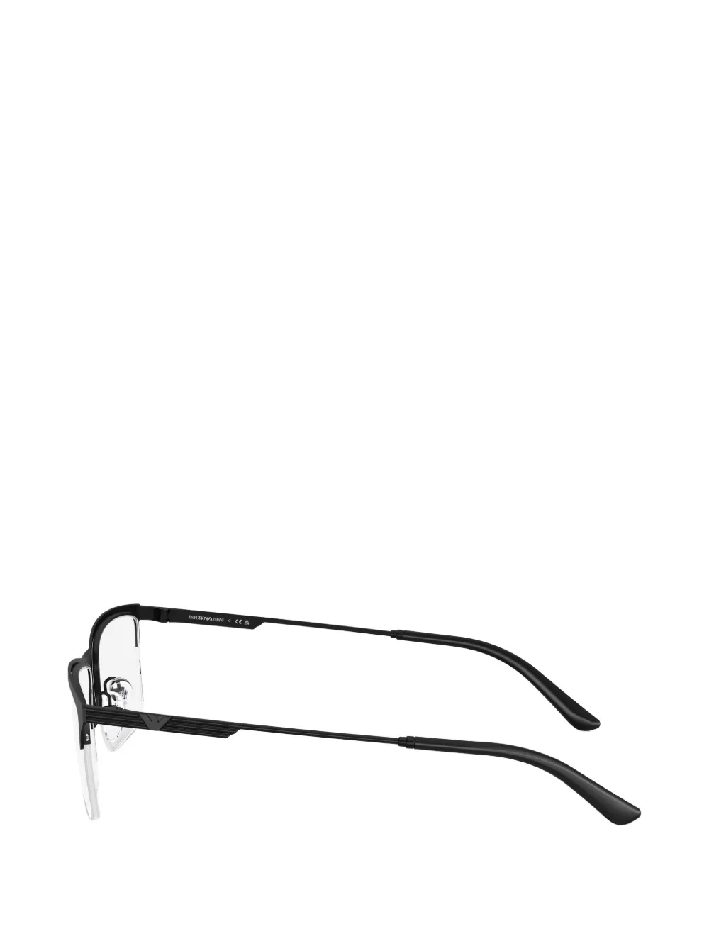 Emporio Armani Bril met brug Zwart