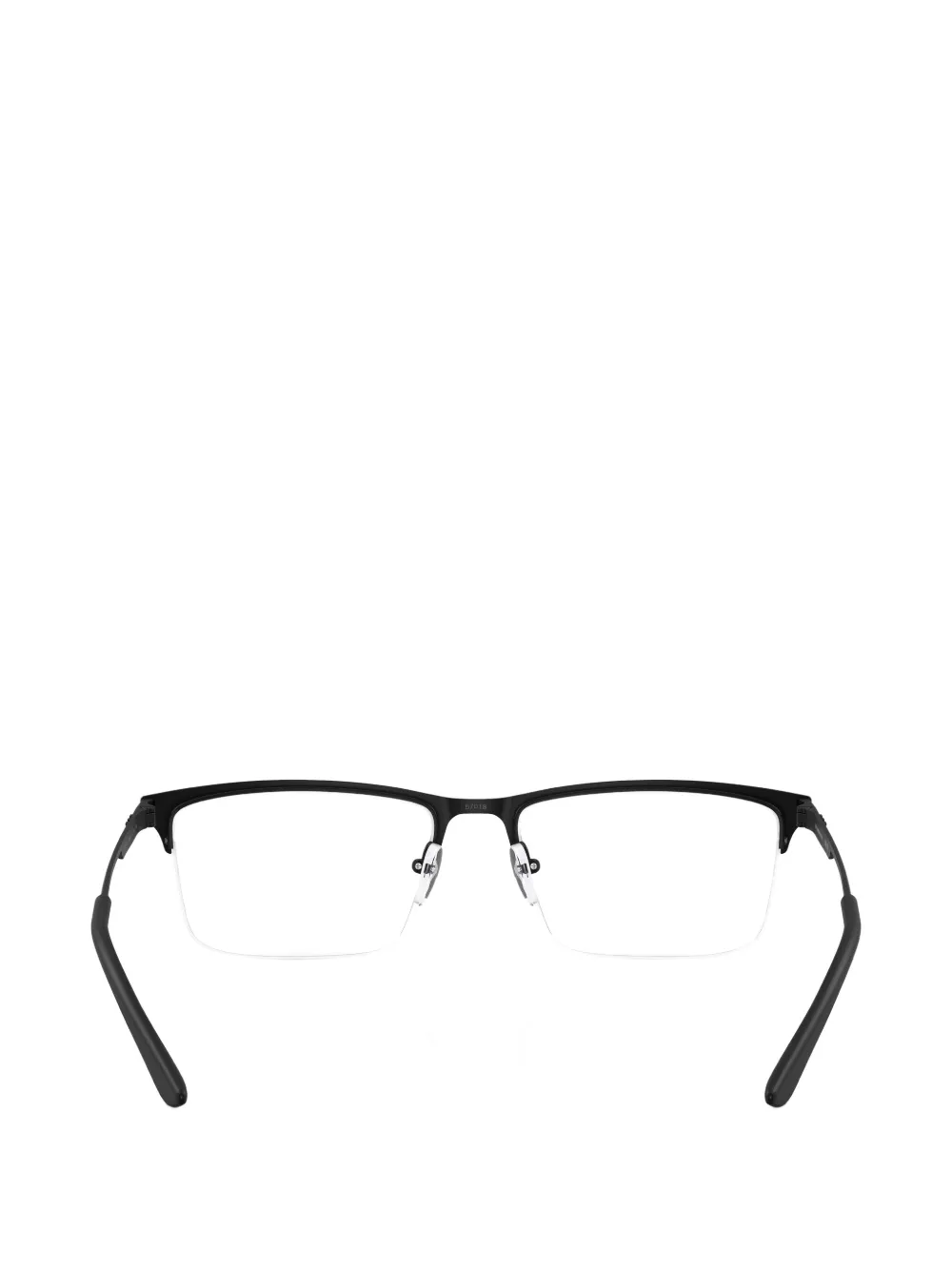 Emporio Armani Bril met brug Zwart