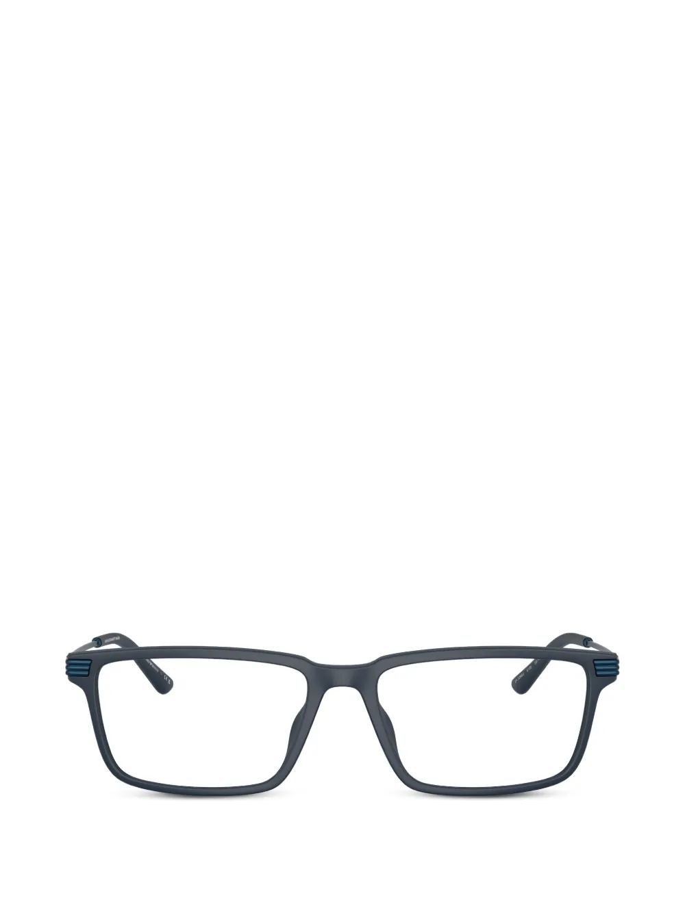 Emporio Armani rectangle glasses - Blau