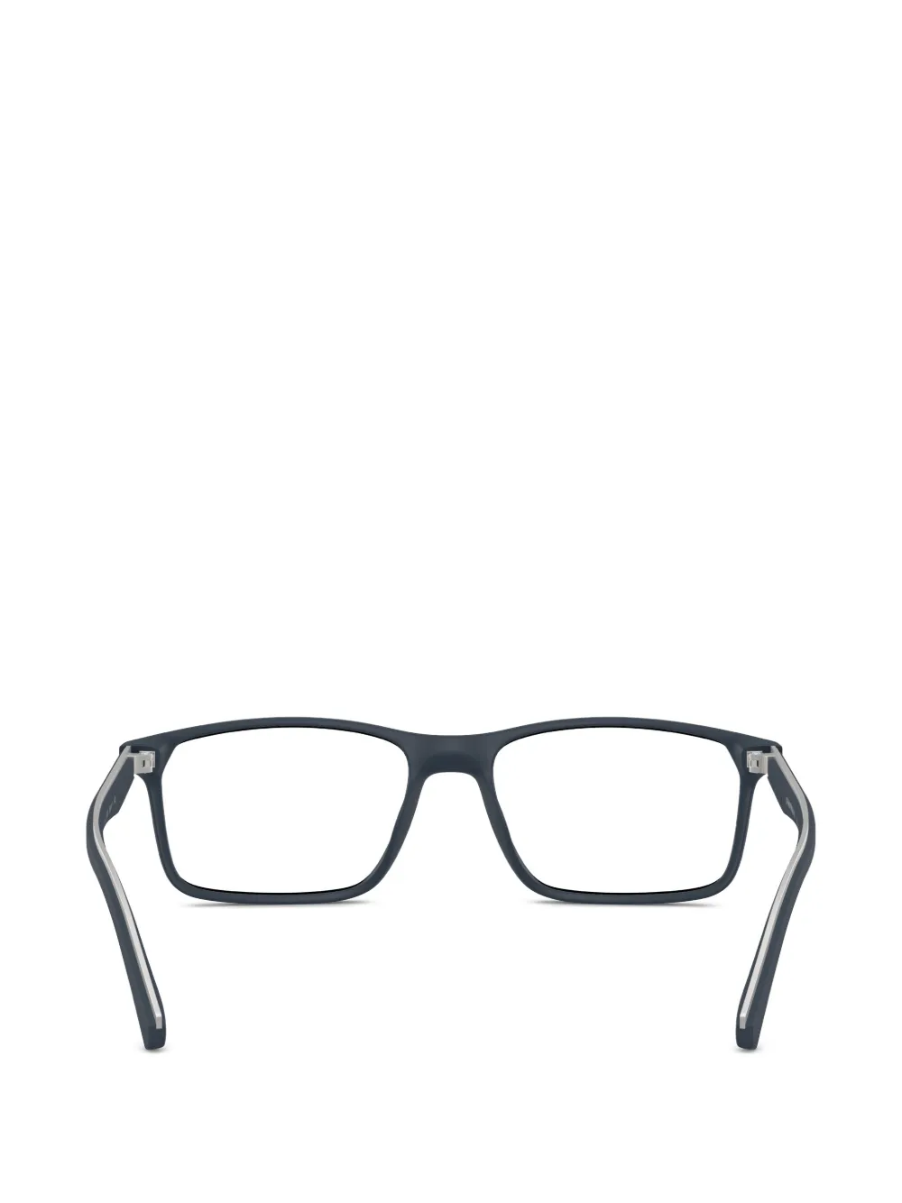 Emporio Armani Bril met rechthoekig montuur Grijs
