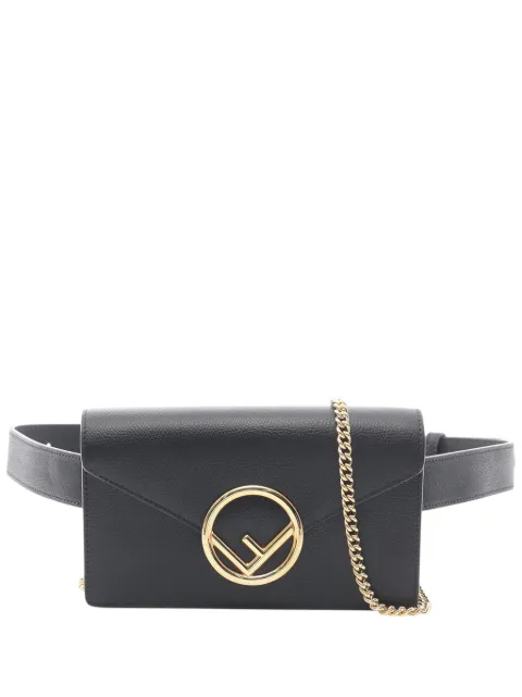 Fendi Pre-Owned 2010-2025 Leather F is Fendi Convertible belt bag