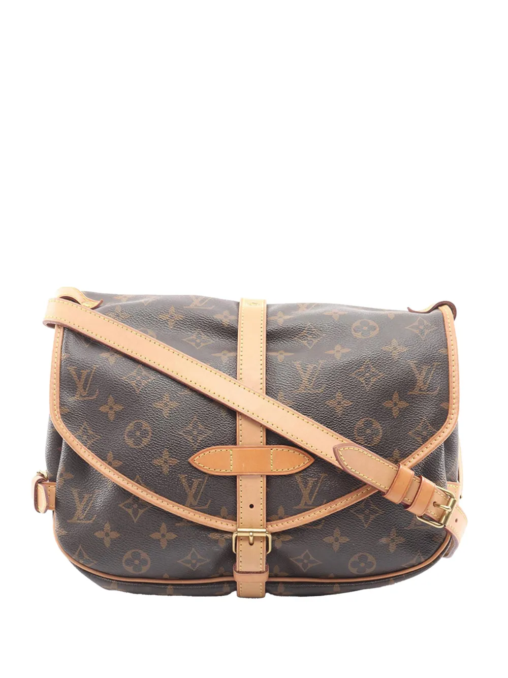 Louis Vuitton Pre-Owned 2011 Monogram Saumur 30 shoulder bag - Marrone