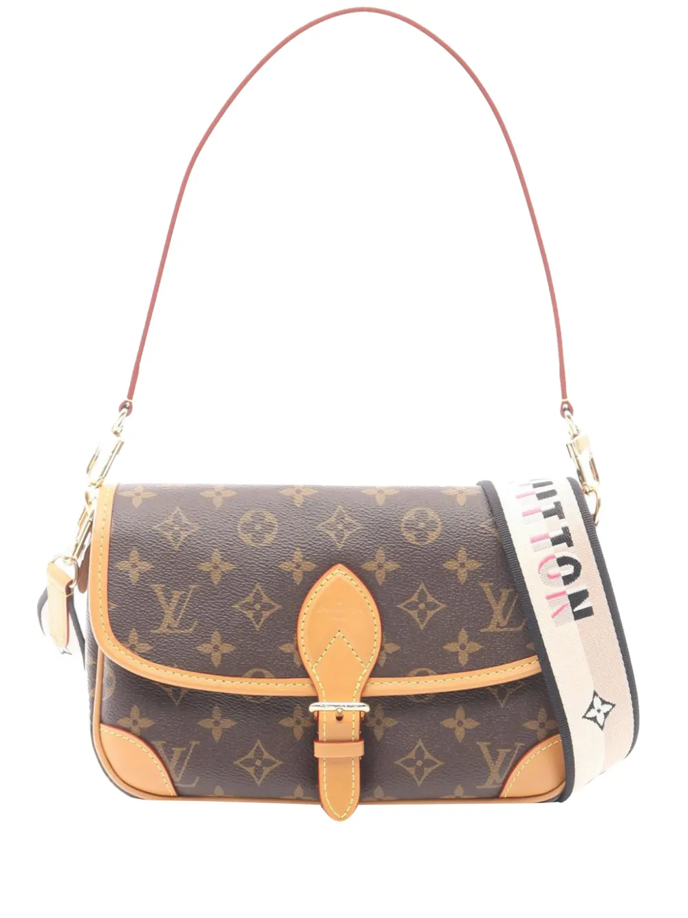 Louis Vuitton Pre-Owned 2021-2025 Monogram Diane satchel - Marrone