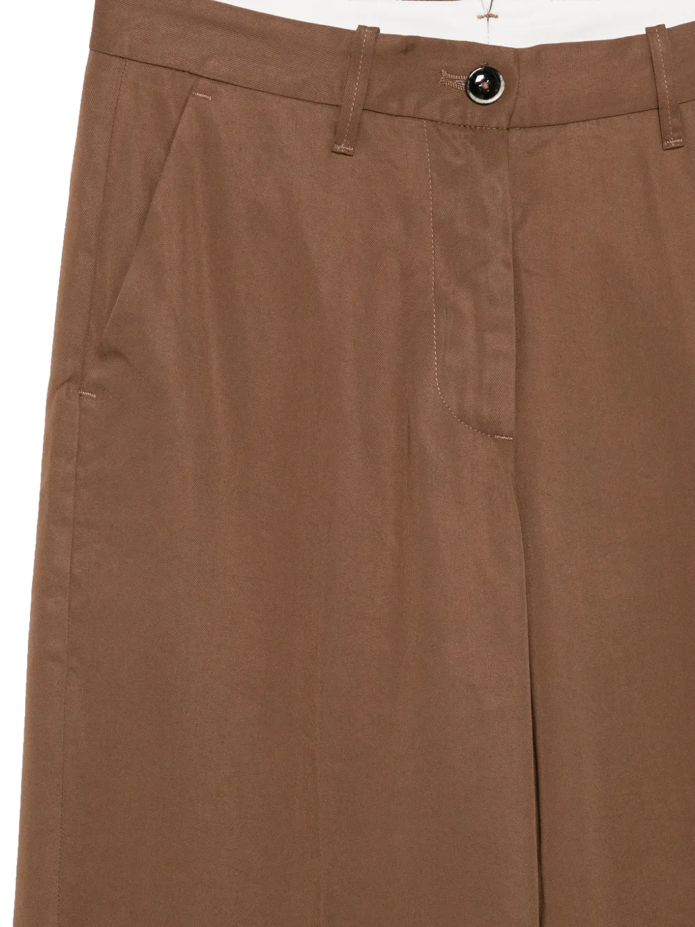  Nine In The Morning Nadia Chino Trousers - Brown 