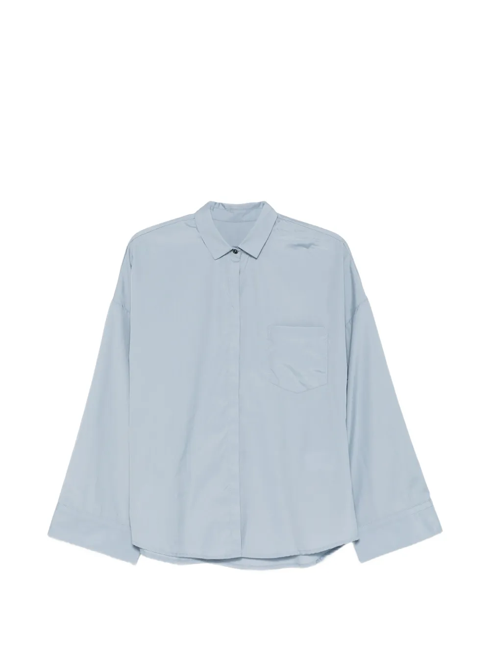 Nine In The Morning Amanda pocket shirt - Blu
