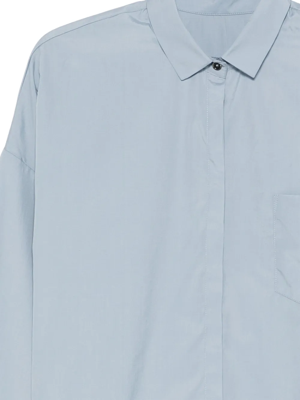 Nine In The Morning Amanda Pocket Shirt - Blue 