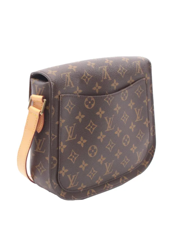 LOUIS VUITTON ボディバッグ ダークブラウン Louis Vuitton Pre-Owned 2004 Monogram Saint Cloud GM Crossbody Bag