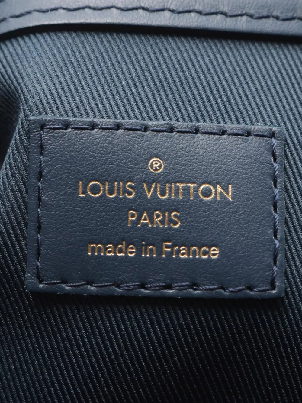 Louis Vuitton Pre-Owned 2021-2025 モノグラム デニム キーポル