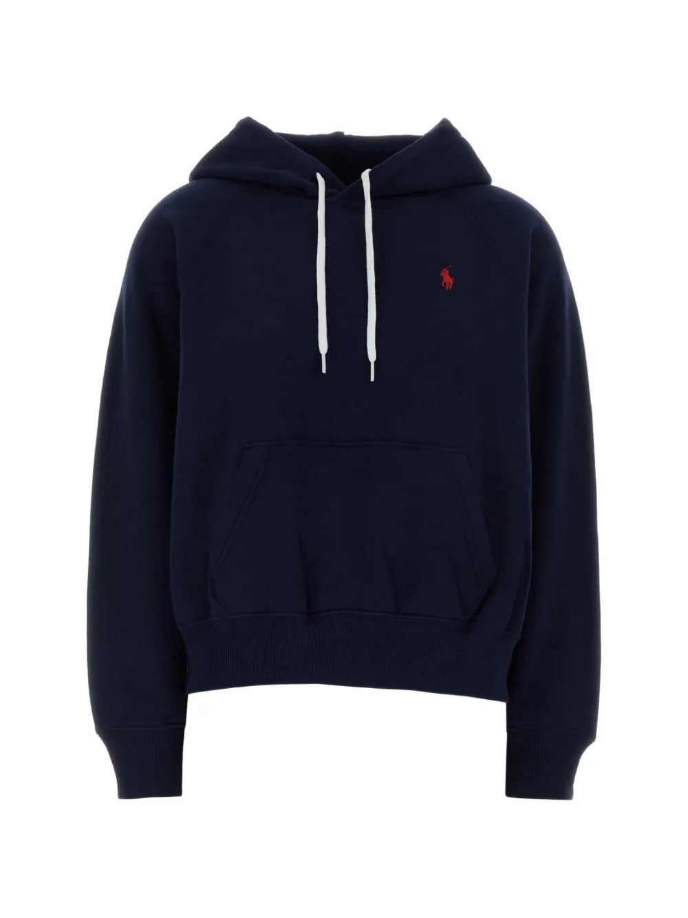 Polo Ralph Lauren embroidered-logo hoodie - Blau