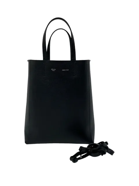 Celine Pre-Owned 2017 Small Grained Calfskin Vertical Cabas satchel