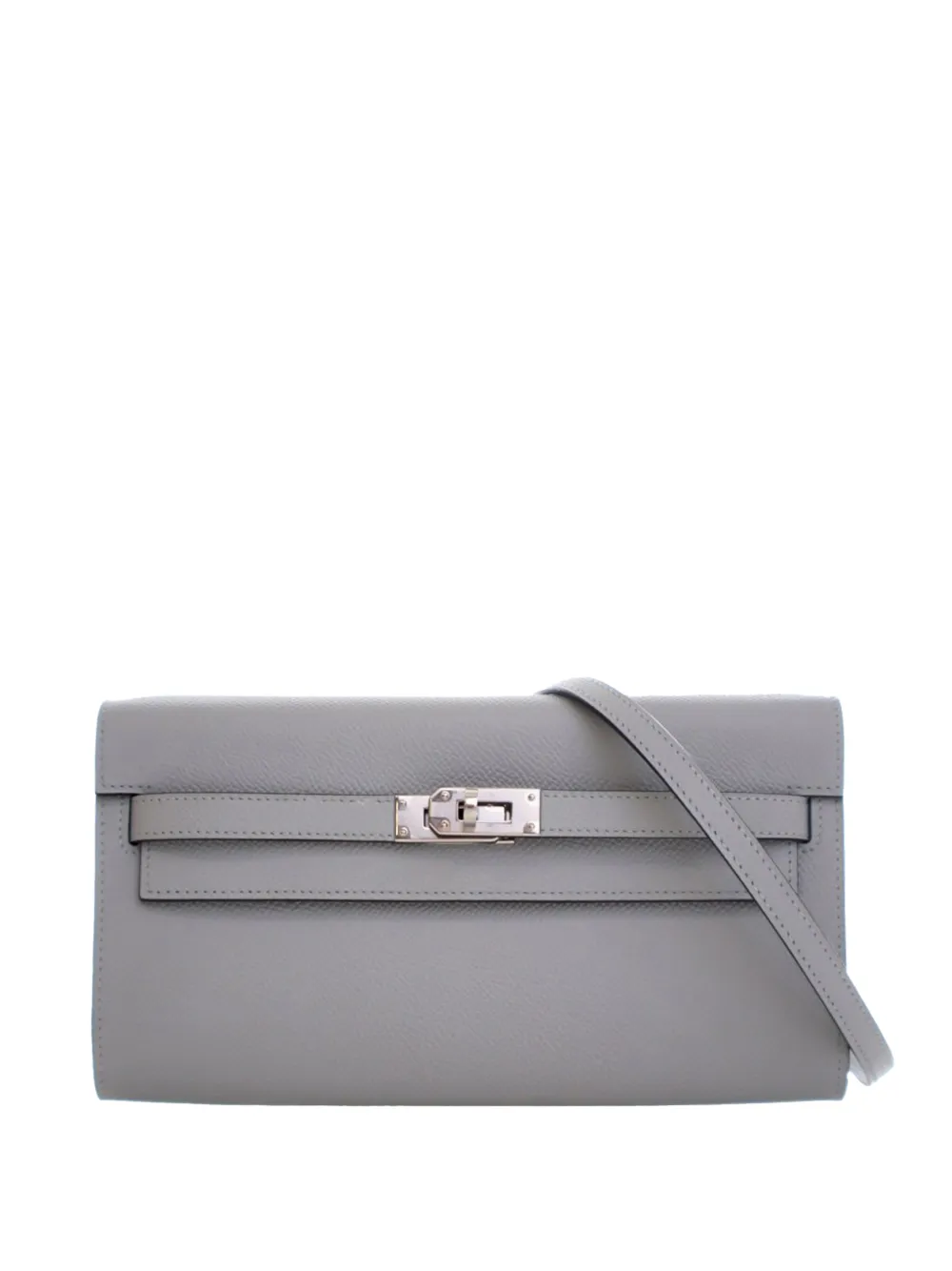 Hermès Pre-Owned 2025 Epsom Kelly To Go Wallet crossbody bag - Blau