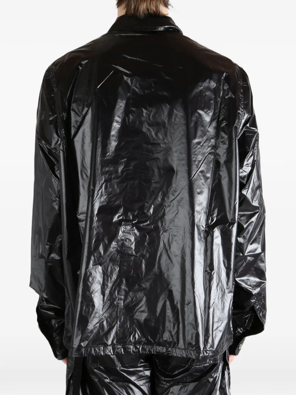 Rick Owens DRKSHDW Jack met rits Zwart