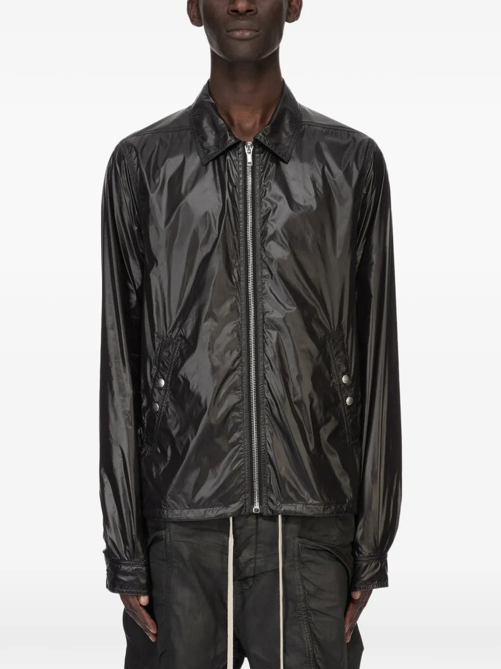 Rick Owens DRKSHDW Jack met rits Zwart
