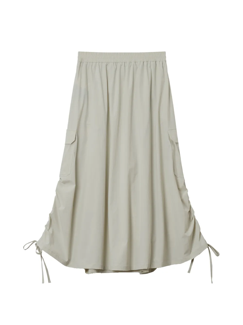  Musium Div. Pocket Drawstring Midi Skirt - Neutrals 