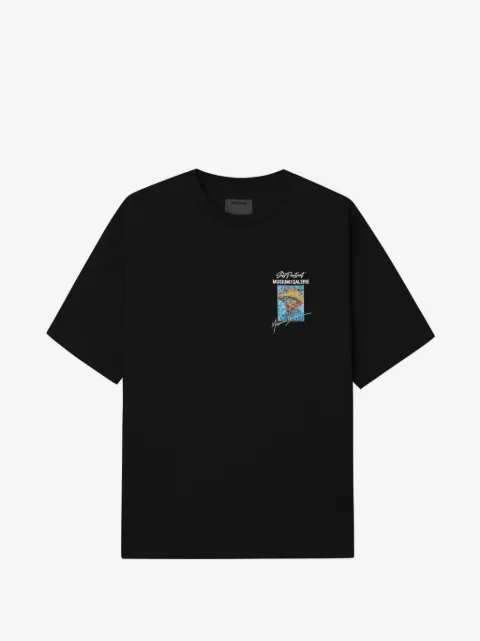 Musium Div. print-detail round-neck T-shirt