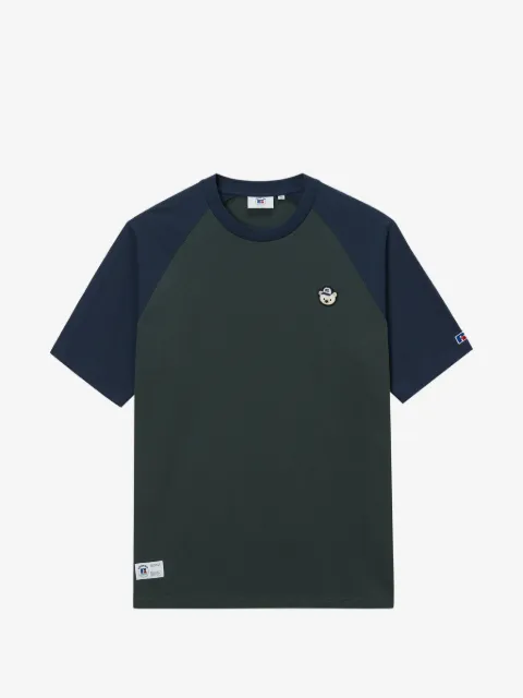 CHOCOOLATE raglan-sleeves embroidered T-shirt
