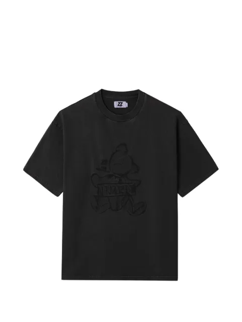 izzue embossed-graphic T-shirt