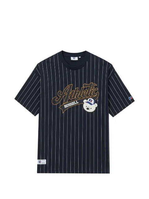 CHOCOOLATE pinstripe T-shirt