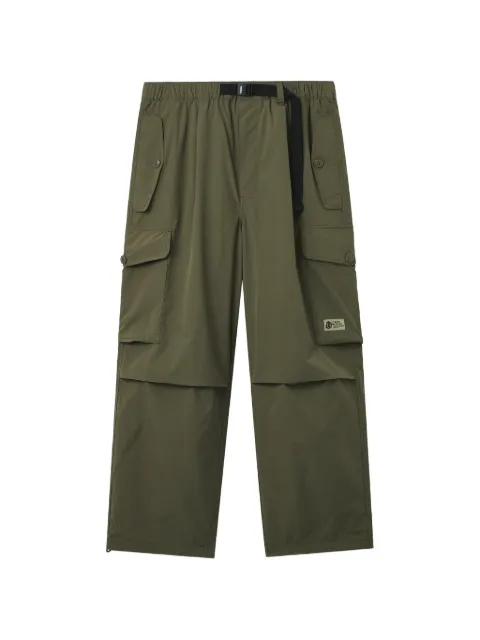 FINGERCROXX belted cargo trousers