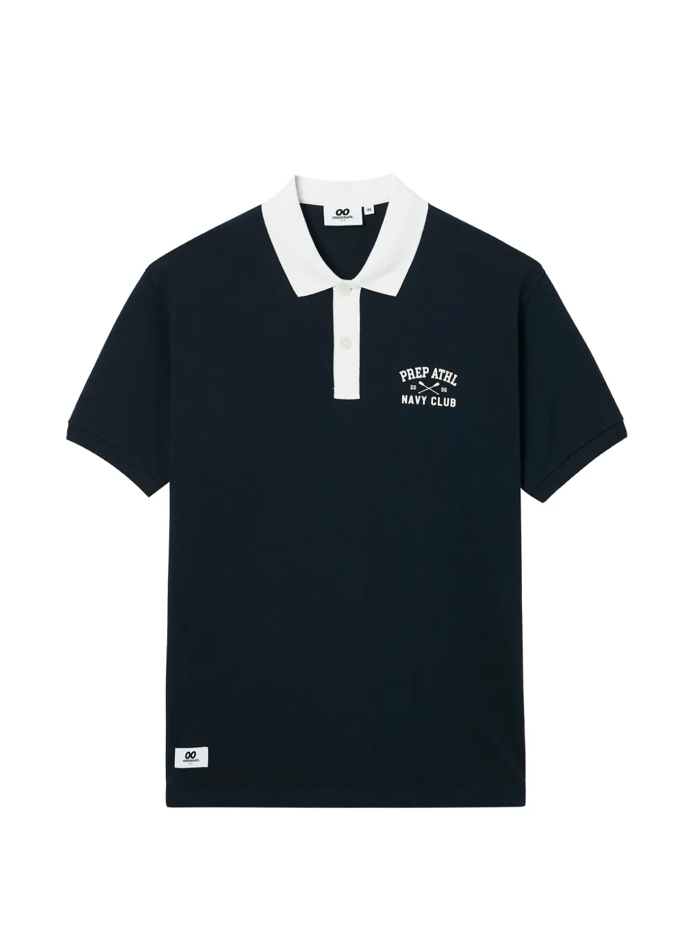 CHOCOOLATE logo-detail polo shirt - Blau