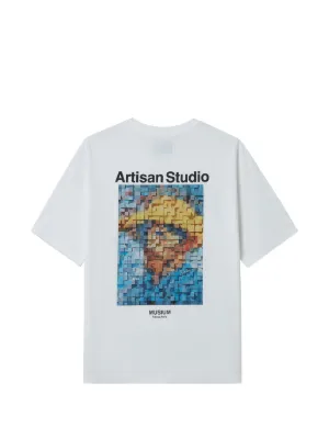 Stüssy x Wales Bonner Ocean Song T-shirt | Neutrals | FARFETCH