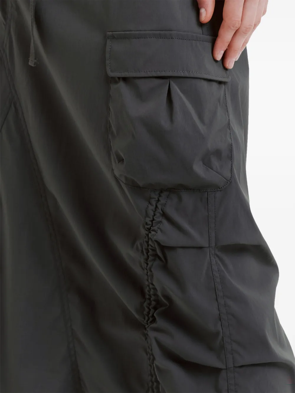 izzue Cargo rok met strik Grijs