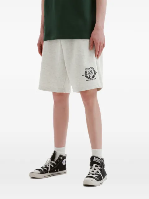 CHOCOOLATE logo patch shorts