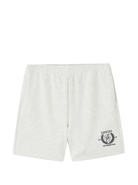 CHOCOOLATE logo patch shorts