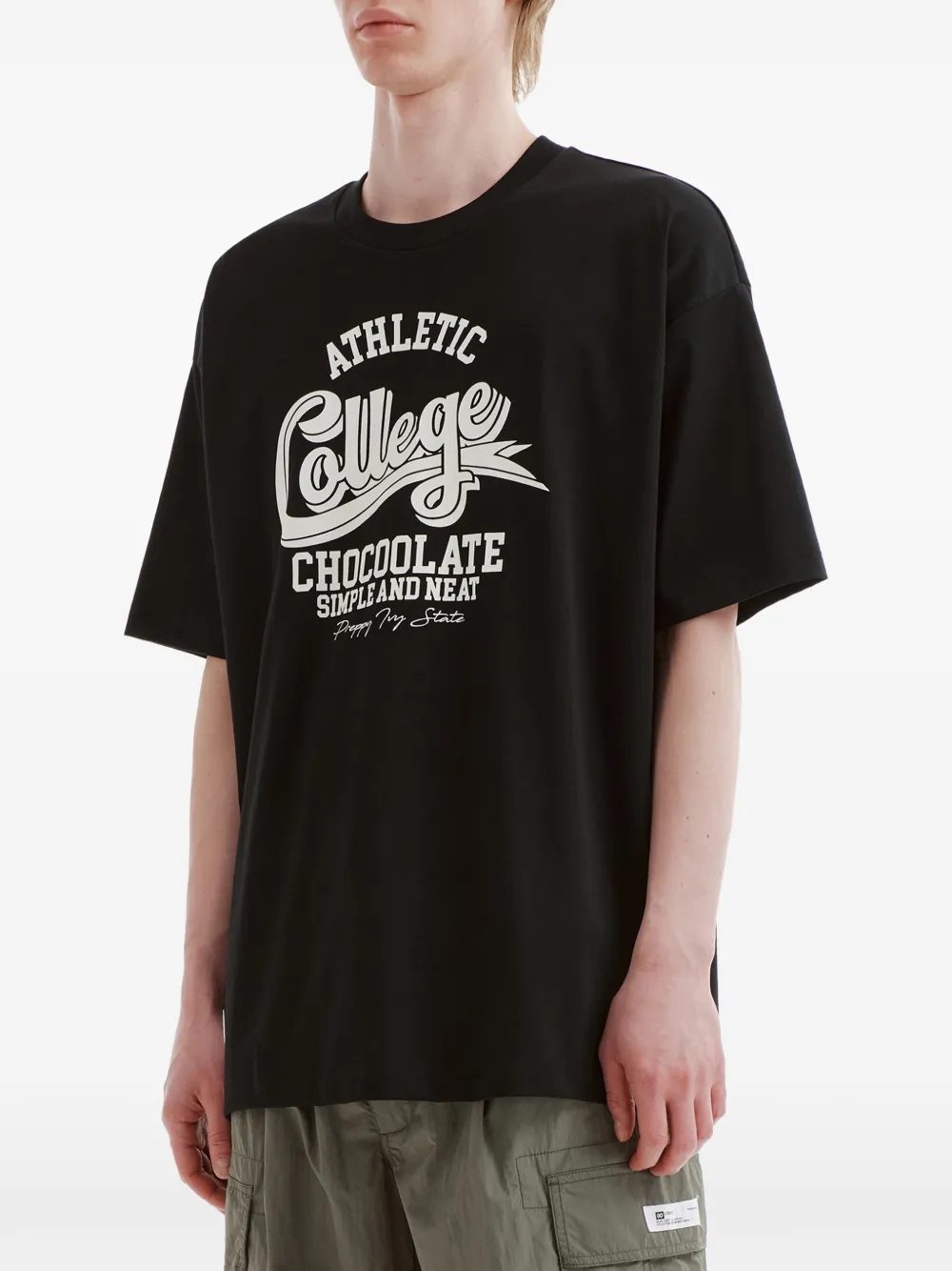  Chocoolate Graphic T-shirt - Black 