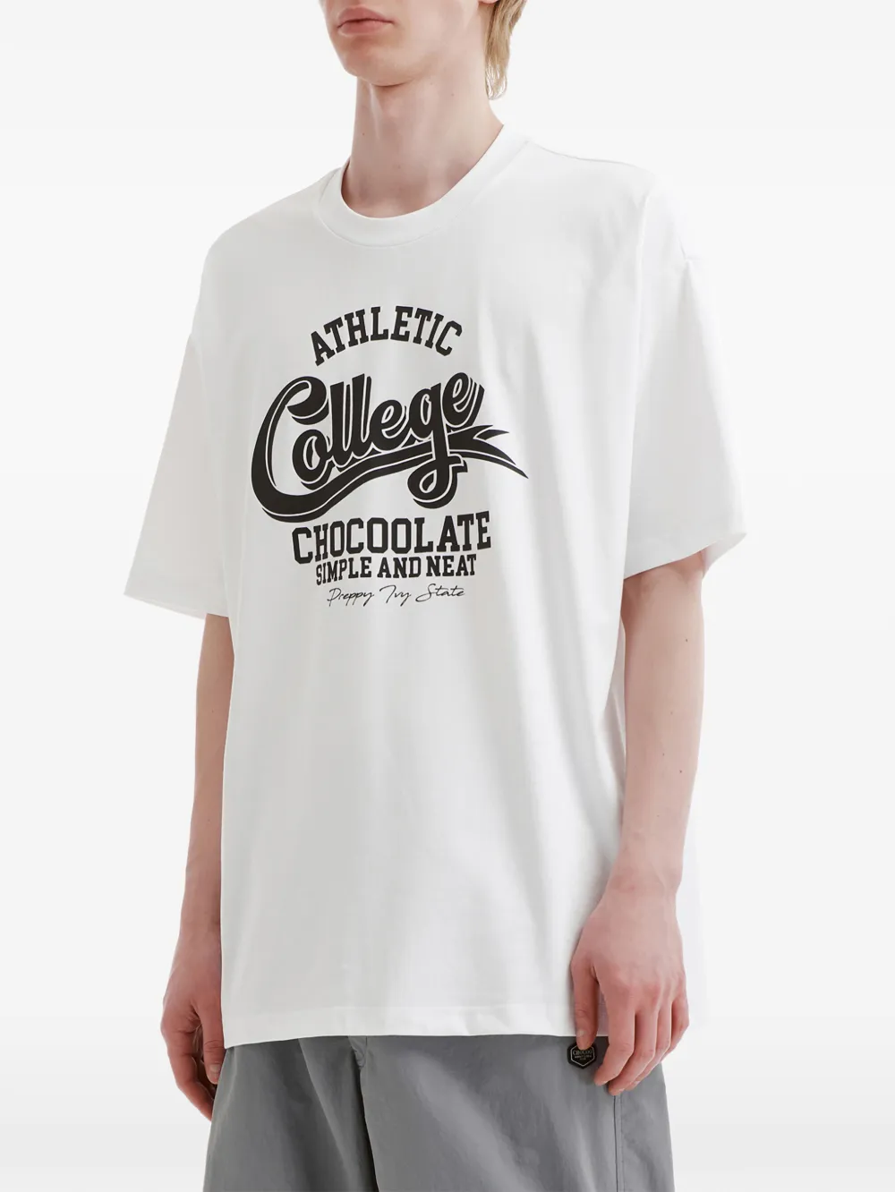  Chocoolate Graphic-print T-shirt - White 