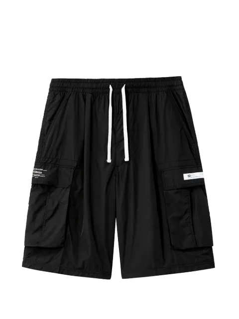 CHOCOOLATE cargo label shorts