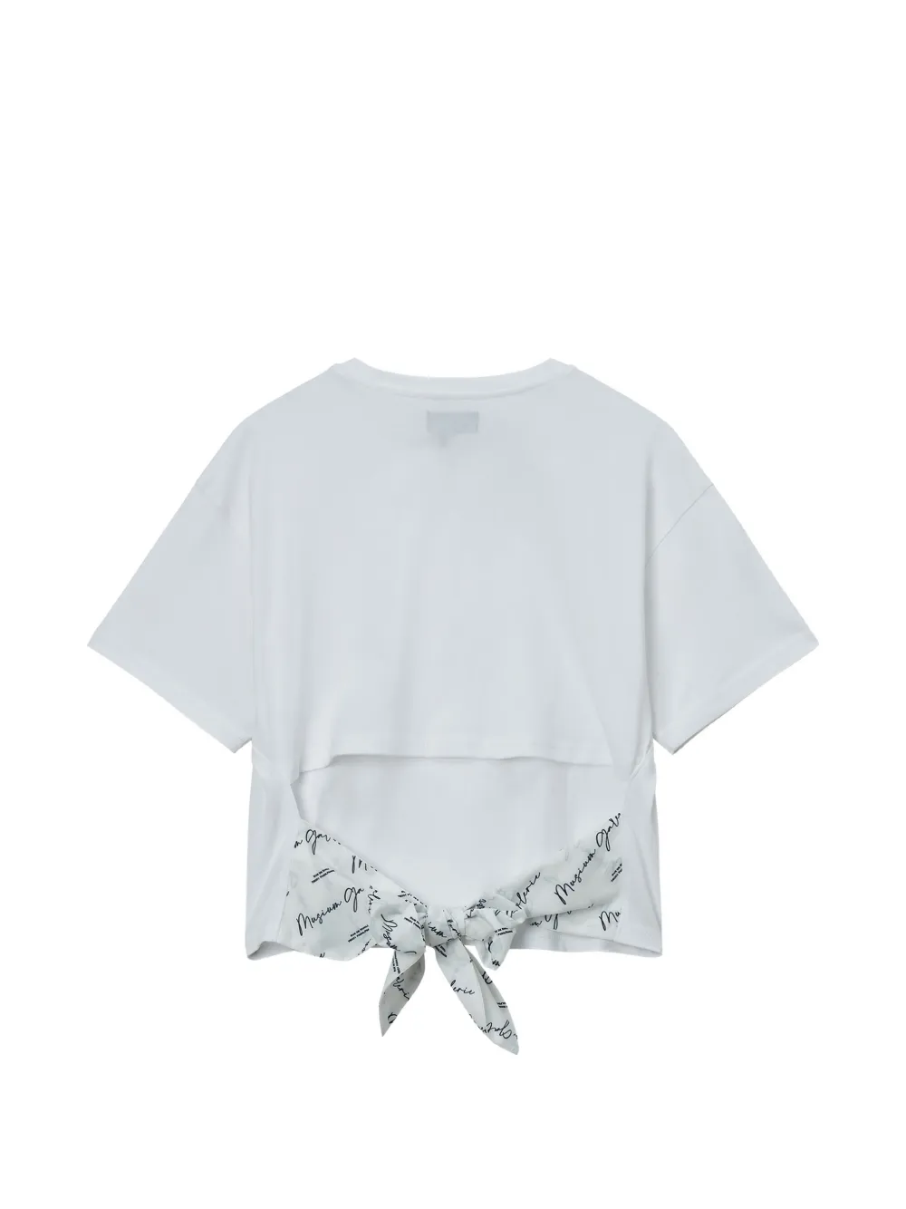 Musium Div. Chain-detail T-shirt - White 
