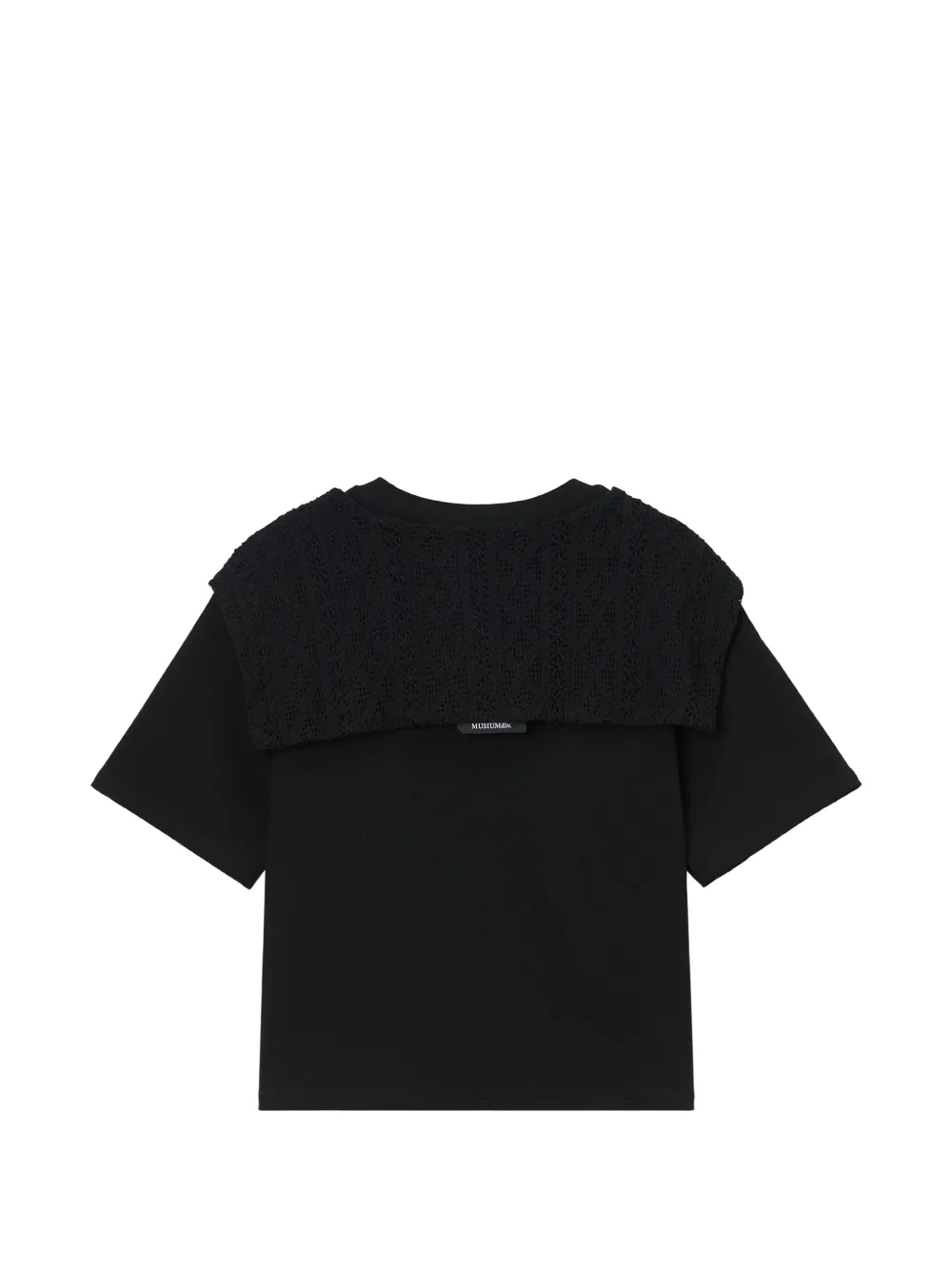  Musium Div. Layered Cotton T-shirt - Black 