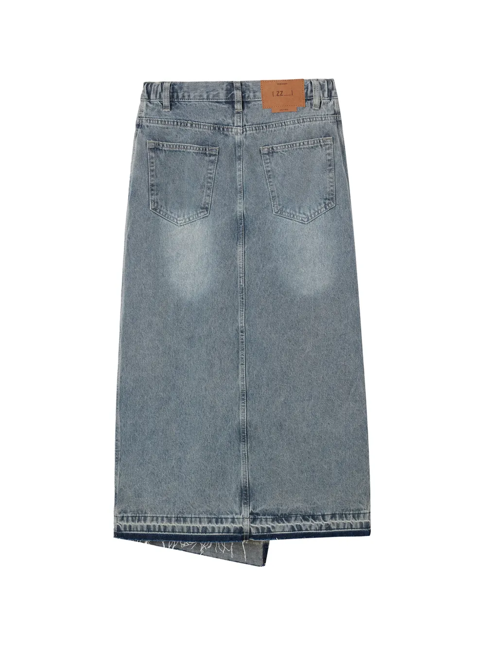 izzue Katoenen rok Blauw