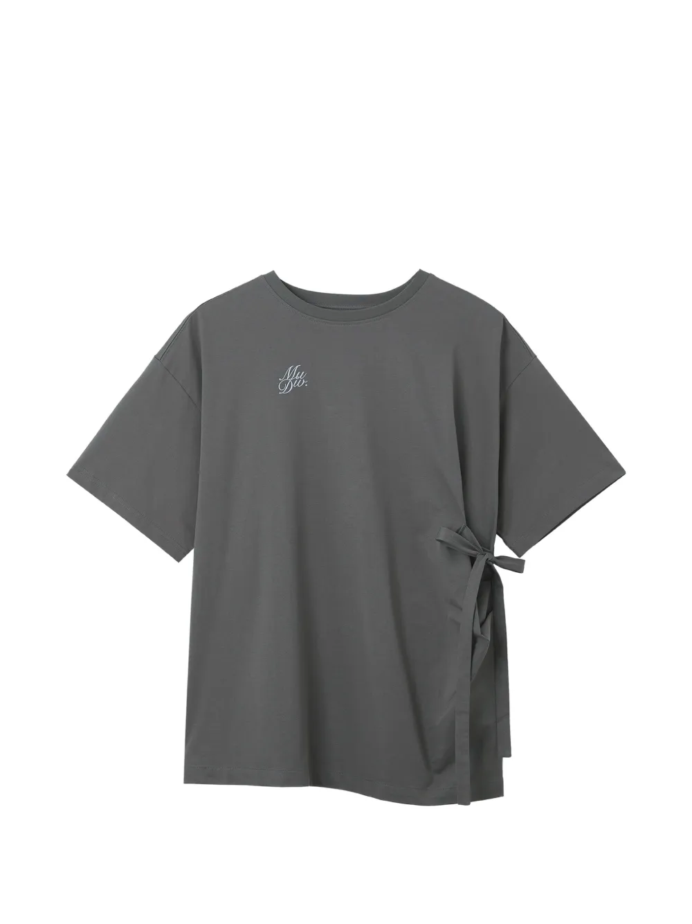 Musium Div. graphic tie T-shirt · M