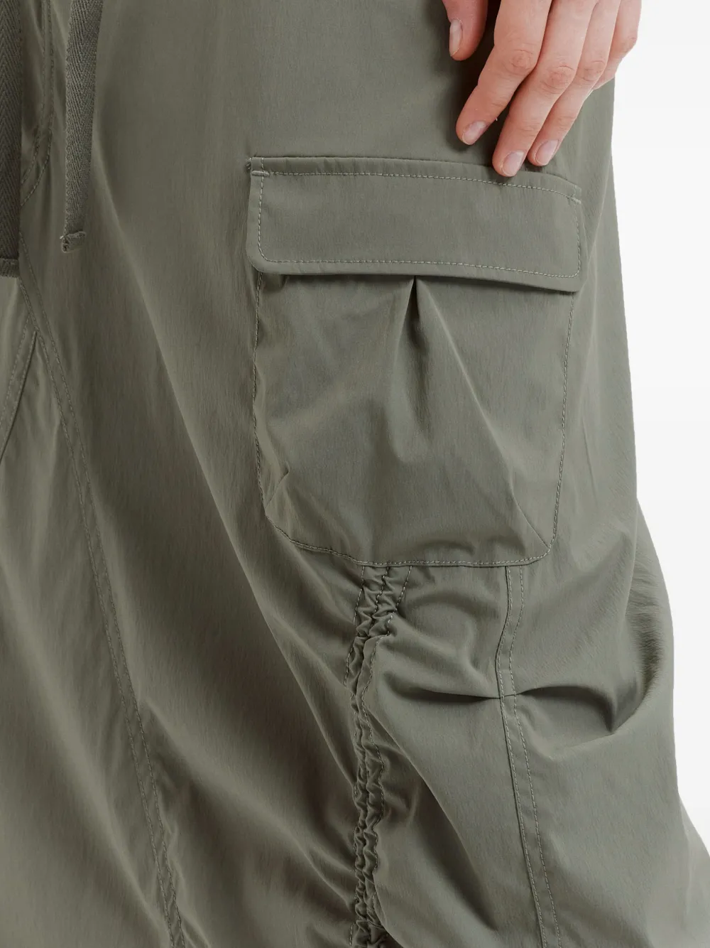izzue Cargo rok met strik Groen