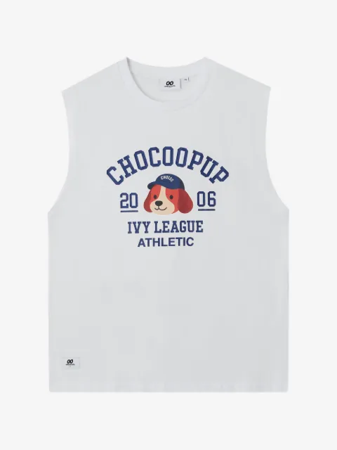 CHOCOOLATE sleeveless T-shirt