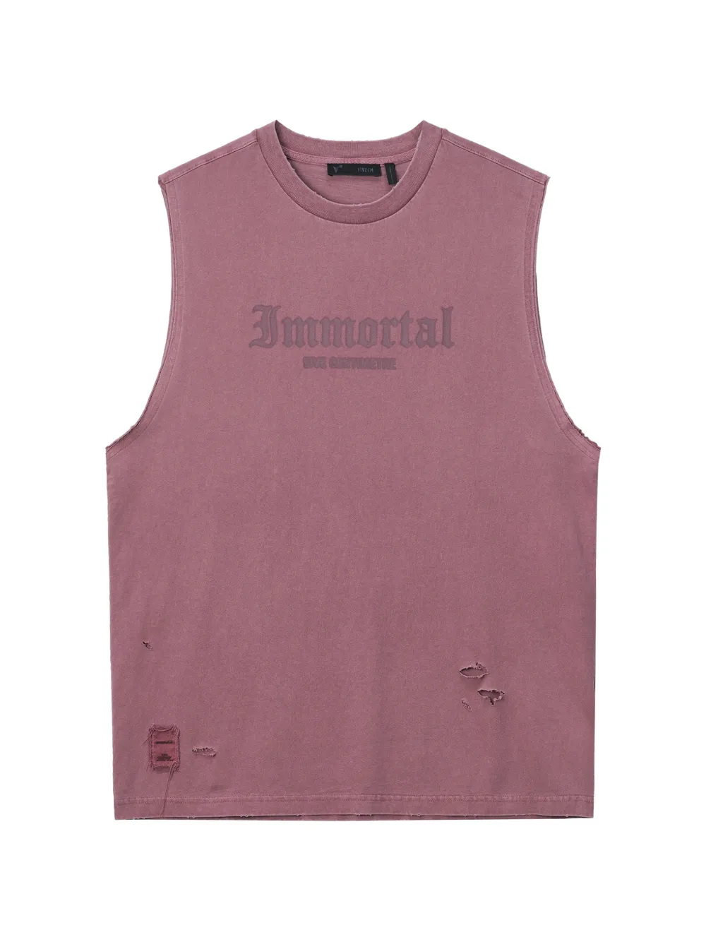 FIVE CM distressed tank top - Rosa