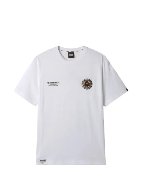 FINGERCROXX logo-appliqué T-shirt