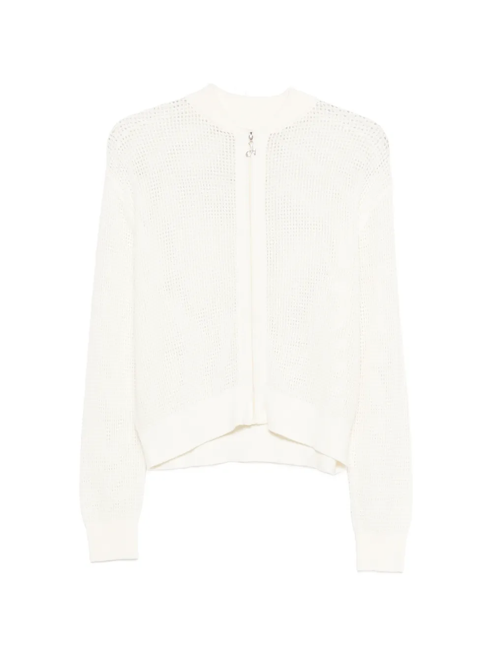DEHA zip-up cardigan - Weiß